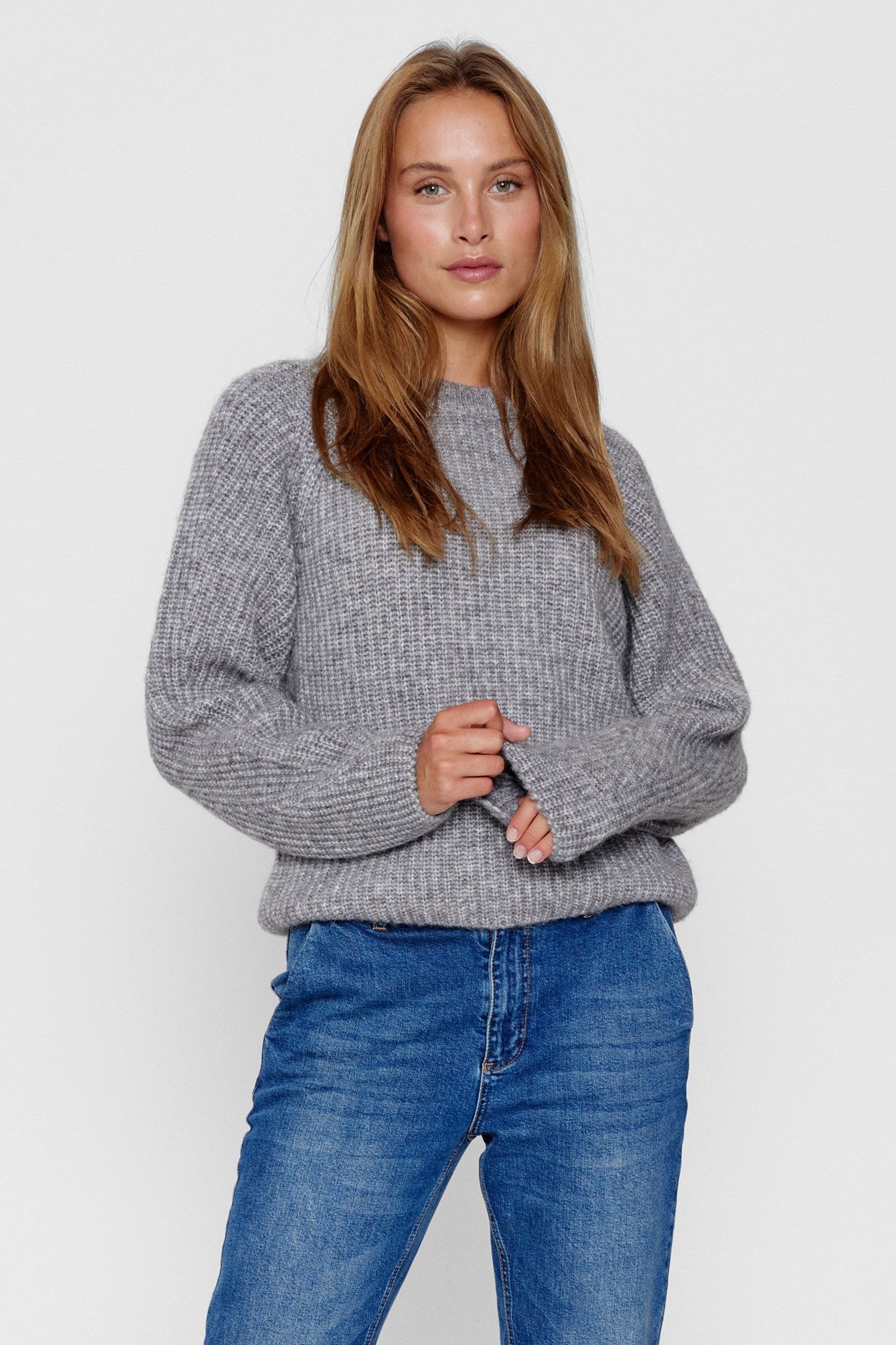NUZINDI PULLOVER  - Storm Front Melange