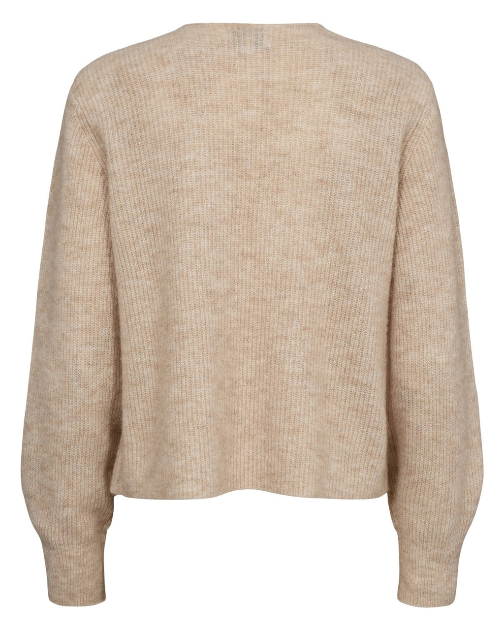 NURIETTE RIB OPEN CARDIGAN - Sun Kiss