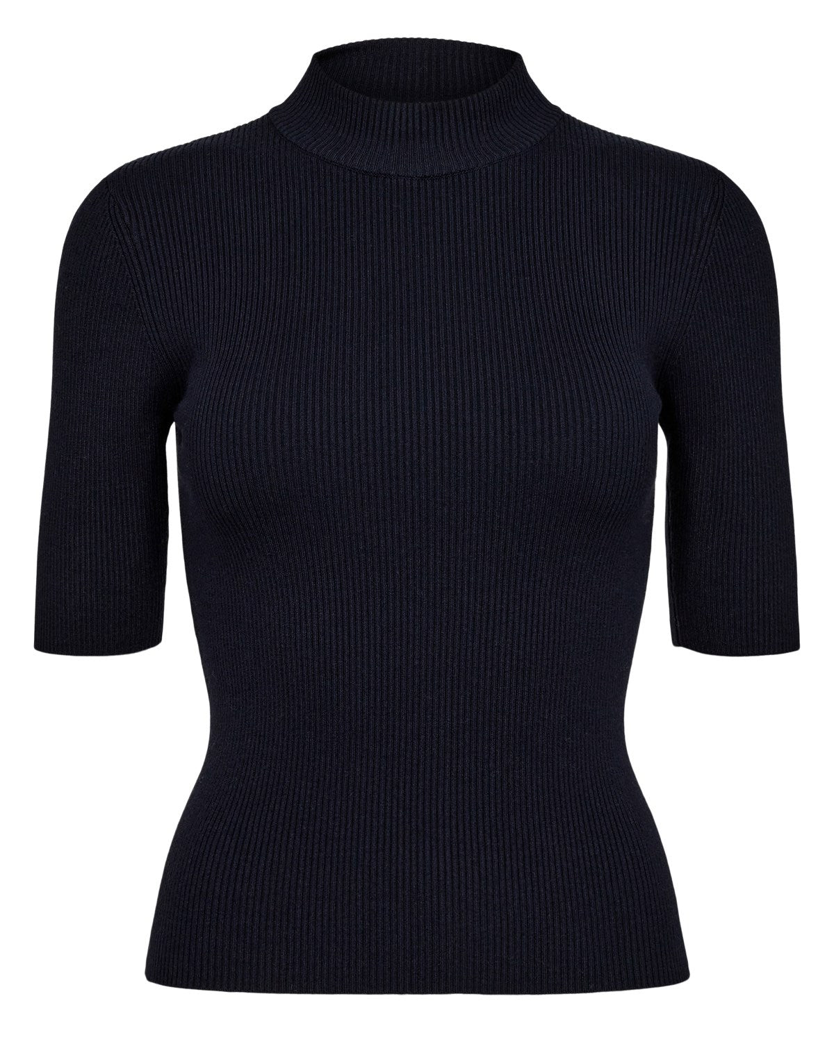 NUBIA SS PULLOVER CROPPED - Dark Sapphire