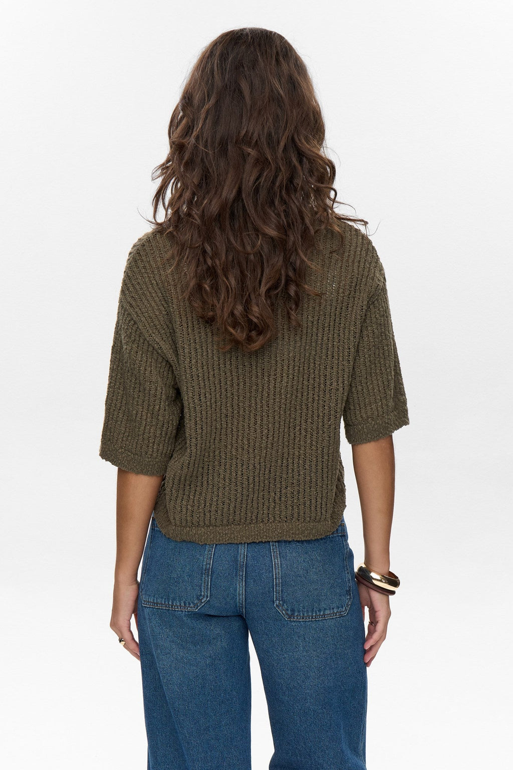 NUMIRANDI SS PULLOVER - Grape leaf