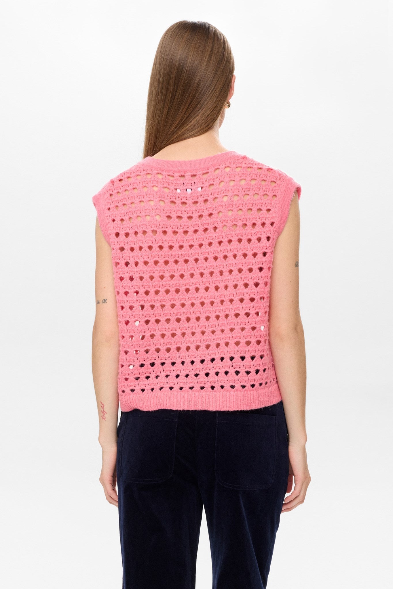 NULAYA VEST - Pink Lemonade