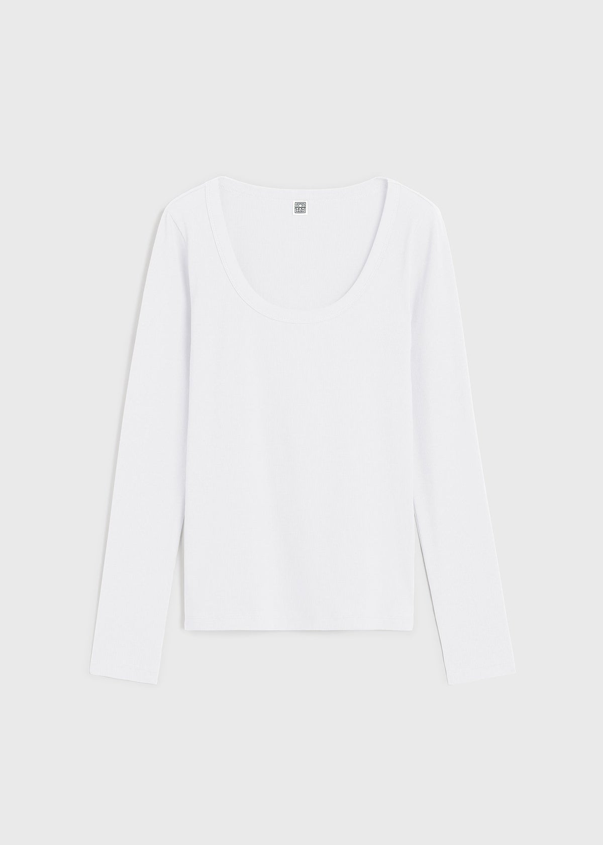 Classic rib top white