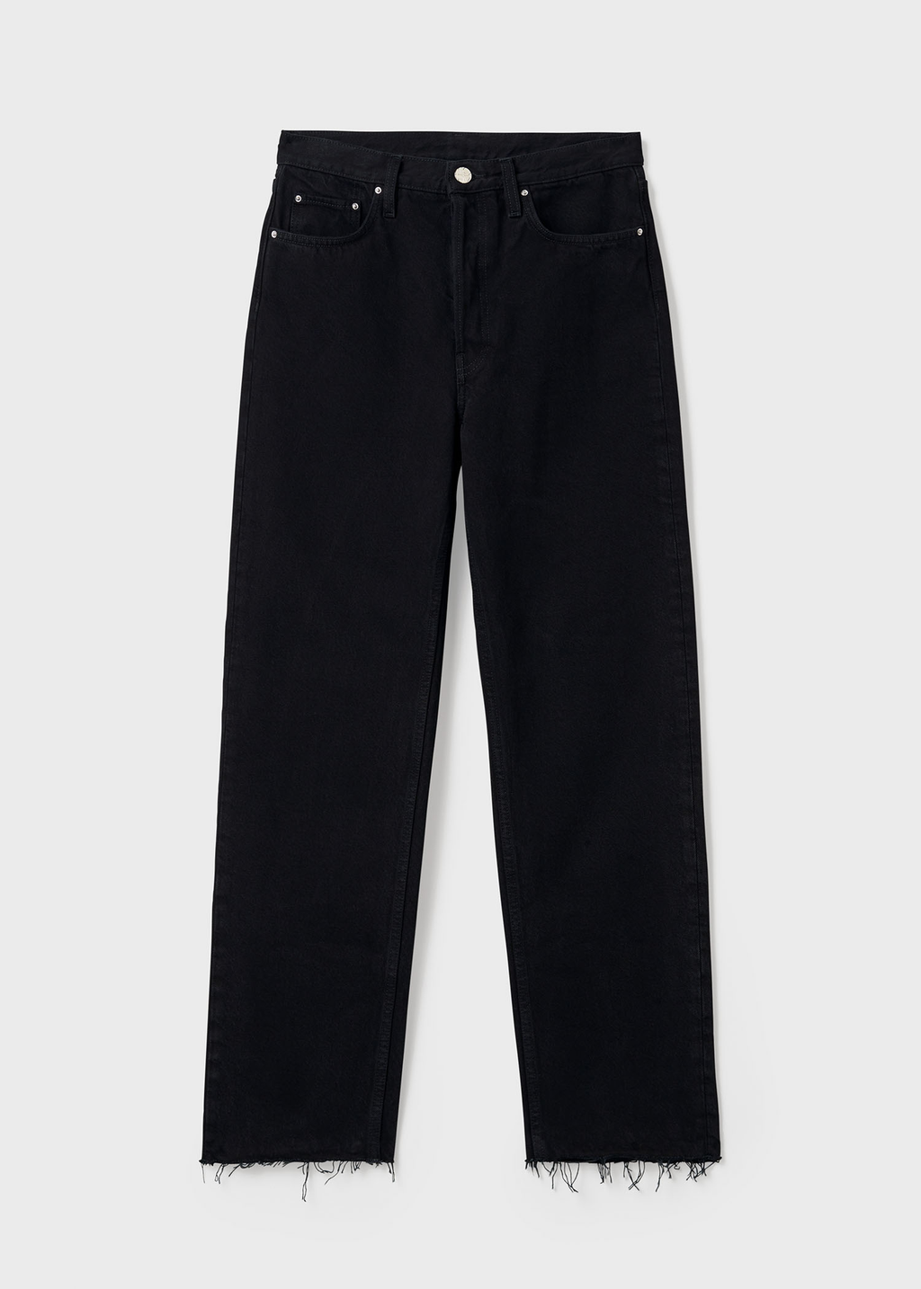 Classic cut denim black